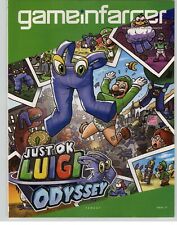 Game Infarcer Game Informer Just OK Luigi Odyssey Parody 2017 Vintage Print Ad  picture