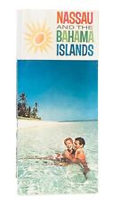 1960s Nassau And The Bahama Islands Fold Out Travel Brochure MS Italia SS Bahama picture