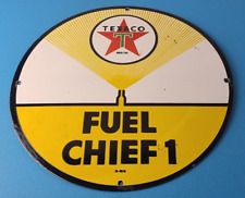 Vintage Texaco Gasoline Sign - 12