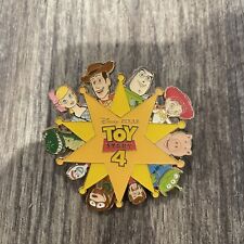 2 Different Toy Story Pins. A Rare 10 Character Spinner & 5 Character DL Castle picture