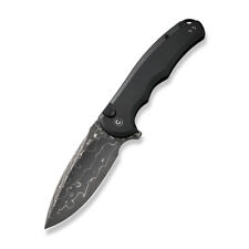 Civivi Button Lock Praxis Folding Knife Black Alum Handle Damascus C18026E-DS1 picture