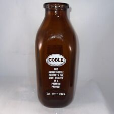 Coble milk bottle picture