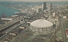 Very Scarce Seattle Kingdome Multipurpose Stadium Postcard - Mariners & Seahawks picture