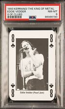 1993 Kerrang King of Metal EDDIE VEDDER PSA 8 solo Rookie RC highest Pearl Jam picture