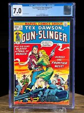 TEX DAWSON GUN-SLINGER #1 CGC 7.0 January 1973 Jim Steranko Marvel Western picture
