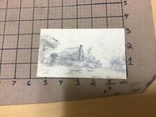 original ALDEN WHITE drawling on postcard -- 1920's unsigned - OLD TOWN fernandi picture