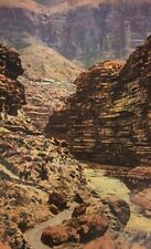 Fred Harvey Grand Canyon Postcard Hermit Creek Trail Arizona picture