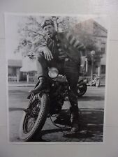 WILD ONES LEE MARVIN ON A HARLEY PANEAD POSTER..VINTAGE picture