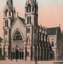 Vtg. 1910's St. Joseph's New Cathedral Postcard Buffalo NY Delaware Ave Church picture