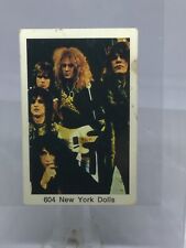 1974-81 Swedish Samlarsaker #604 New York Dolls picture