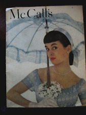 McCall's 1948 August Magazine Vintage Fashion Advertising Vivid Graphics & Art picture