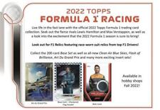 2022 TOPPS F1 FORMULA 1 HOBBY 12-BOX CASE picture