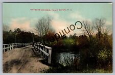 Old Wooden Wrights Bridge At Toms River NJ Ocean County New Jersey K296 picture