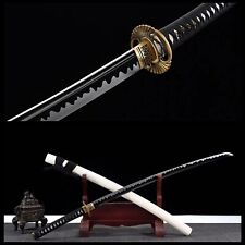 Iaito Practice Japanese Samurai Katana Sword 9260 Spring Steel Unsharpened Blade picture