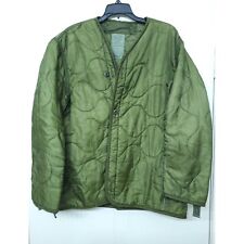 Green US Military Field Jacket Liner Men’s Small - Preowned 8415-00-762-2387 picture