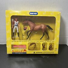 1994 Breyer The Saddle Club #1017 Topside & Stevie Cross Country Toy Gift Set picture