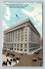Chicago IL-Illinois, County Building, City Hall, Antique Vintage Postcard picture