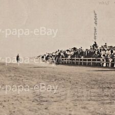 1908 RPPC Race Track Independence Day Half Mile Sleepy Eye Minnesota Postcard picture