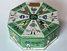 Vtg Irish Sweeps Racing Colours Tin Jacobs Colors Biscuits Early 1960s St Paddys picture