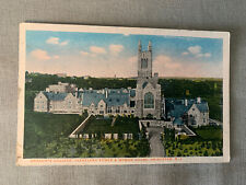 Vintage 30s 40s Princeton University Cleveland Tower Graduate College Postcard picture