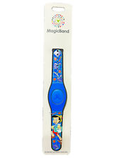 Disney Parks Pinocchio Goes To School MagicBand Blue LINKABLE picture
