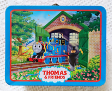 2006 Thomas & Friends Metal Lunchbox, Ravensburger, RARE Train Depot Design picture