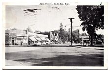 VTG Main St, Drug Store, Bakery, Amoco Gas Sign, Ho-Ho-Kus, NJ Postcar picture