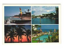 Beautiful Florida Multi View Postcard Unposted 4x6 picture