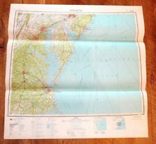 Authentic Soviet Army Military SECRET Topographic Map WASHINGTON, USA picture