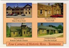 Color Postcard: Four Corners of Historic Ross, Tasmania, Australia picture