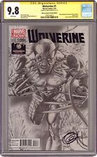 Wolverine #1 Horn Sketch Variant 2nd Printing CGC 9.8 SS Greg Horn 2014 picture