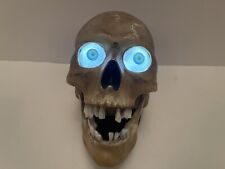 VTG Gemmy Halloween Animated Scary Laughing Haunted Skull Motion Sound Activated picture