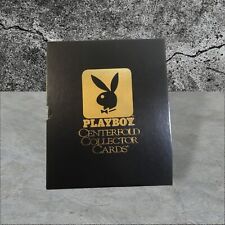 March Edition Playboy Centerfold Collector Cards-Binder w/Box-Ex, Cond No Trump picture