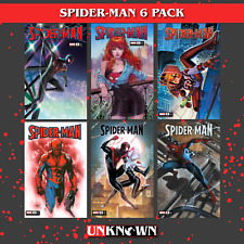 [6 PACK TRADE] SPIDER-MAN #1-5 UNKNOWN COMICS EXCLUSIVE VAR (02/15/2023) picture