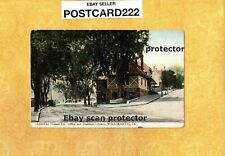 CT Willimantic 1923 antique postcard AMERICAN THREAD OFFICE & DUNHAM LIBRARY picture