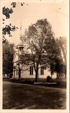 RPPC, Lyons, MI Michigan  BAPTIST CHURCH  Ionia County  REAL PHOTO Postcard picture