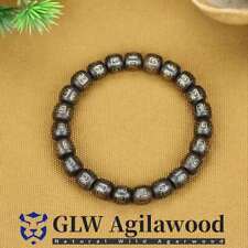 8mm Real Nha Trang Wild Agarwood Bracelet Malas Agilawood Meditation Prayer Bead picture
