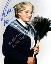 Robin Williams Signed Photo Mrs Doubtfire 1993 Movie Star Comedian Actor 8x10 Rp picture