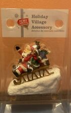 Merry Moments Holiday Village 2023 Aldi Store Santa Sleigh NEW picture
