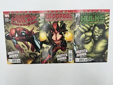 Marvel Amazing Spider-Man Annual #38 Identity Wars Pts 1-3 Hulk 1 Deadpool 1 Lot picture