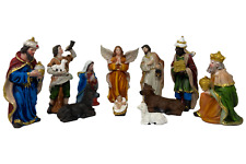 Nacimiento | Nativity Set 11Pc 5 Inch Resin Figurines 6401Y Beautifully Made New picture