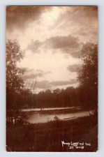 RPPC 1907. MOONLIGHT ON THE ST. LOUIS. POSTCARD FX24 picture