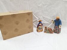 Jim Shore Heartwood Creek Nativity Figures Joy to the World Holy Family 113254 picture