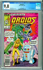 Droids (1986) # 1 CGC 9.8 NM/MT Rare Newsstand Edition Star Comics picture
