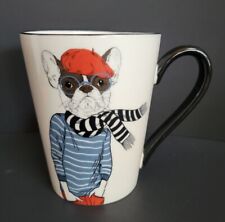 SIGNATURE Hipster French Bulldog In Glasses  16.5 oz Mug  picture
