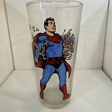 1975 Pepsi Collector Series DC Comics Superman Glass VG+ picture