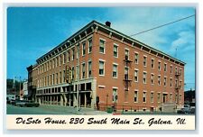 c1960's De Soto House 230 South Main Street Galena Illinois IL Postcard picture