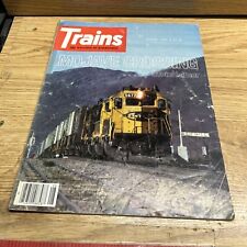 Trains The Magazine Of Railroading. August 1977 picture
