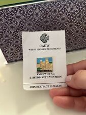 CADW Welsh Historic Monuments Castell Harlbgh Pin picture