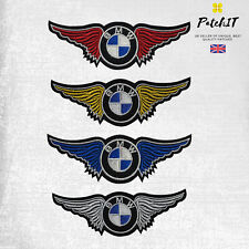 BMW Motor Car Brand Logo Patch to Iron/ Sew on, Embroidered Cloth Patches, Badge picture